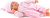 Dolls World Roztomilé bábätko Adélka 30 cm