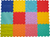 Ortopedek - tapis sensoriels 12 pcs
