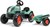 Falk šliapací traktor FARM LANDER 2054L s prívesom - zelený