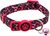 Obojok Active Cat nylon XS leopard ružový 1x19-31cm