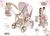 DeCuevas 81643 Klappkinderwagen für Puppen 3 in 1 mit tragbarer Tasche DIDI 2021 - 75 cm