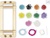 Janod Atelier Set creazione gioielli Bracciali intrecciati 13 pezzi da 8 anni