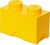 LEGO® úložný box 2 - žltá 125 x 250 x 180 mm