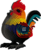 EUGY Hahn 3D Kartonbausatz