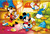 Trefl Puzzle 600 Jubiläum - Mickey Mouse und Freunde