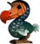 EUGY Pták Dodo 3D kartonová skládačka