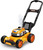 Tosaerba con vapore ed effetti 33cm