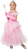 Princezná PINK detský kostým veľkosť (110-116cm)