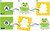 Puzzle con animali, forme-colore