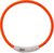 Obojok Dog Fantasy LED nylon oranžový 65cm