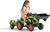 FALK Tractor de pedales 2040AM Claas Arion 410 con cargador y remolque - verde