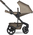 EASYWALKER Set XL kočík kombinovaný Harvey NXT s príslušenstvom Mocha Brown