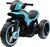 Detská elektrická motorka Baby Mix POLICE modrá
