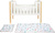Small foot Postieľka pre bábiky Little Button