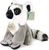 Plyšový lemur sediaci 18 cm ECO-FRIENDLY