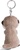 NICI kľúčenka Vydra Oda 10cm, GREEN