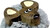2Kids Toys Drevená magnetka veľká pompon Myš