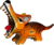 EUGY Tasmanski tiger 3D kartonska sestavljanka