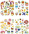 Janod Stickers Samolepky Farma 70 ks od 3 rokov