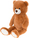 Plush Friends medveď plyšový 80cm tmavo hnedý