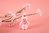Monchhichi Mončiči ragazza rosa portachiavi 10cm