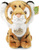 Plüschiger Tiger, der 18 cm groß ist, UMWELTFREUNDLICH
