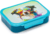 Caja para almuerzo con compartimentos crazy animals perro