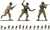 Classic Kit VINTAGE figurky A02703V - WWII U.S. Infantry (1:32)