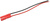 Konektor pozlátený 2.0mm samec s káblom 20AWG 10cm