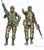 Model Kit figurky 6168 - U.S. Infantry (1980s) (1:72)