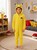 Cozy Noxxiez OS556C Pikachu - tuta multifunzione per bambini 3 in 1 taglia 122/128