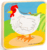 Bigjigs Toys Puzzle Životný cyklus sliepky