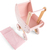 New Classic Toys Holzpuppenwagen mit Kissen und Decke - rosa