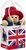 Rainbow Plüss Paddington ajándéktáskában