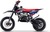Motocross a benzina per bambini Beneo Motors Cross TRX rosso - 60cm3