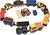 2Kids Toys Set vehicule pentru cale ferată