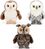 Keel Toys SE2263-1 Keeleco barbagianni – giocattolo ecopeluche 21 cm