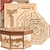 EscapeWelt 3D drvena slagalica zagonetke Secret Maze Box