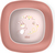 CHICCO Set za jelo - zdjelica i tanjur pink 12m+