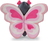 NICI farfalla di peluche Love in scatola regalo, 10 cm