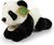 Panda di peluche sdraiata 20 cm ECO-FRIENDLY