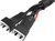 Konverzný balančný kábel 4S-XH - 2x 2S-XH 22AWG 30cm