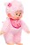 Monchhichi Mončiči ragazza rosa con bavaglino 45cm