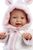 Llorens 63312 LITTLE BABY - realistická bábika bábätko s mäkkým látkovým telom - 32 cm