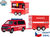 Kids Globe Traffic VW hasiči CZ design 27,5cm kov spätný chod s prívesom