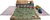 Kids Globe Farming Kuhstall mit Lager und Weide aus Holz 1:32 in Schachtel