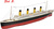 Mantua Model Titanic 1:200 sada č.5 kit