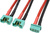 Kábel Y sériový MPX 14AWG 12cm