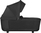 EASYWALKER Globoka košara Rockey S/M/L Pure Black