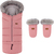 PETITE&amp;MARS Ensemble de sac d'hiver Arctic 4 en 1 + gants pour poussette Fjora Old Rose